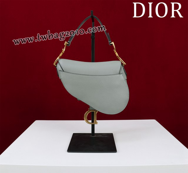 Dior专柜新款迪奥高仿原单长肩带大小号牛皮马鞍包手拎斜挎包 djfk1801